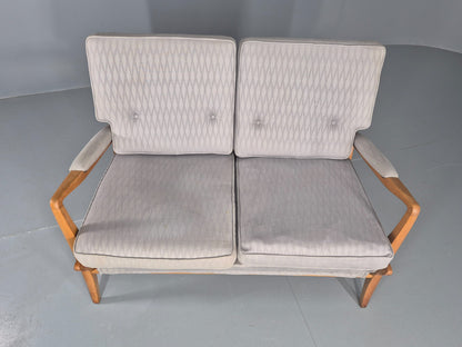 Vintage Cintique 2 Seater Sofa Mid Century 1950s Design Retro EB11946