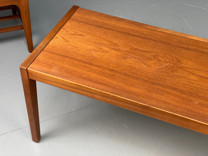 Vintage Teak Nesting Tables Coffee Table By Remploy 1960s Retro EB12061