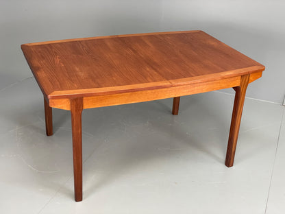 Vintage Nathan Dining Table Teak 1960s Extending Mid Century 10 Seat EB12215