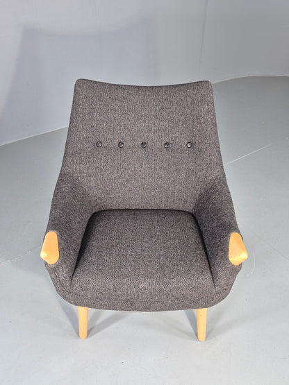 Vintage Mama Bear Matzform Lounge Chair Grey Beech Danish Modern Design EB12314