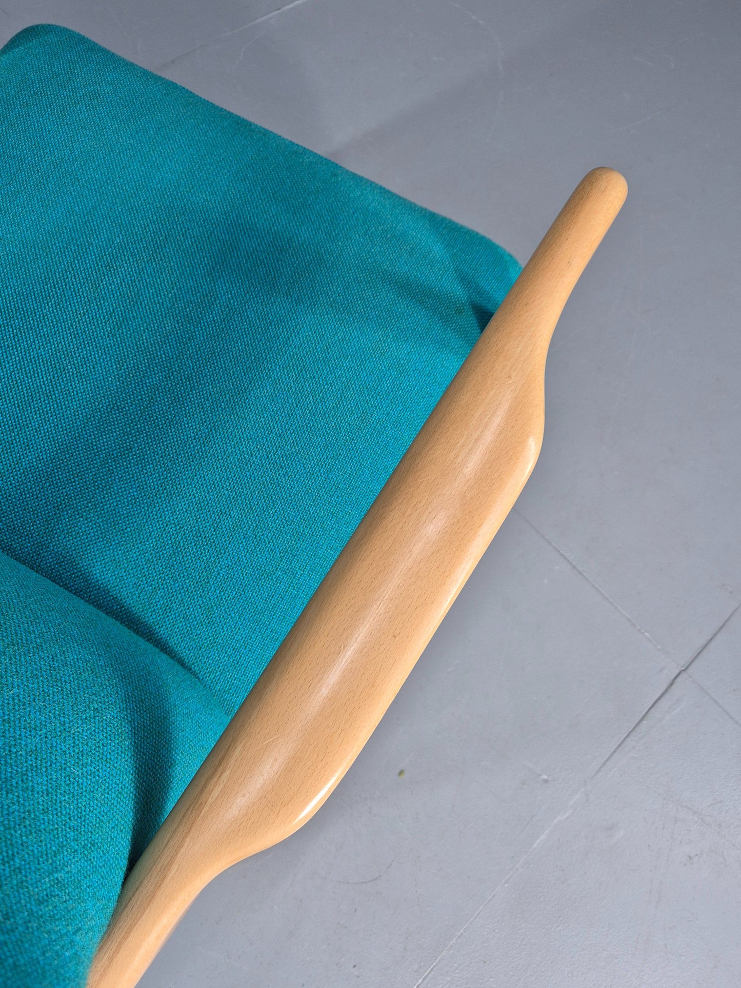 Vintage Mid Century Fritz Hansen Lounge Chair Soren Hansen Design 1940s  EB12108