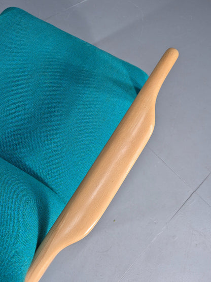 Vintage Mid Century Fritz Hansen Lounge Chair Soren Hansen Design 1940s  EB12108