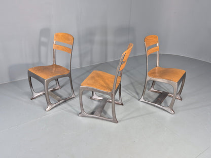 3 Vintage American seating Co. Envoy Chairs Adult size Retro MCM 1950s EB12552