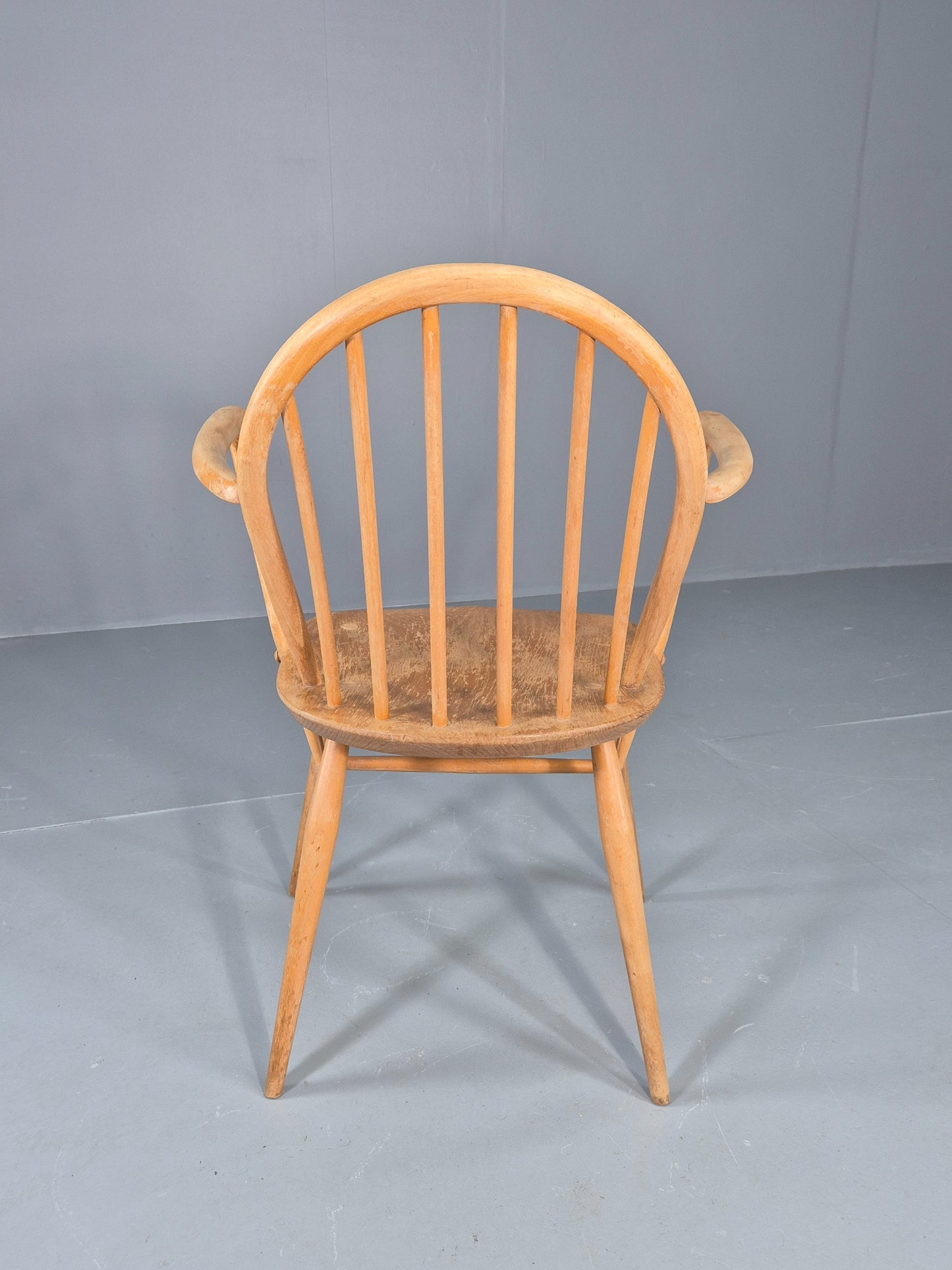 Vintage Ercol Windsor Carver Low Back 1960s Original EB12305