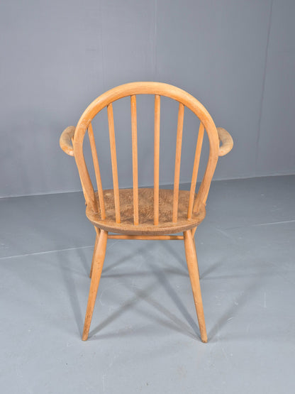 Vintage Ercol Windsor Carver Low Back 1960s Original EB12305