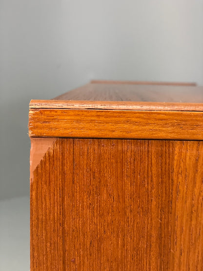 Vintage Teak Sideboard 1970s Retro Mid Century Drawers TV Unit EB12627