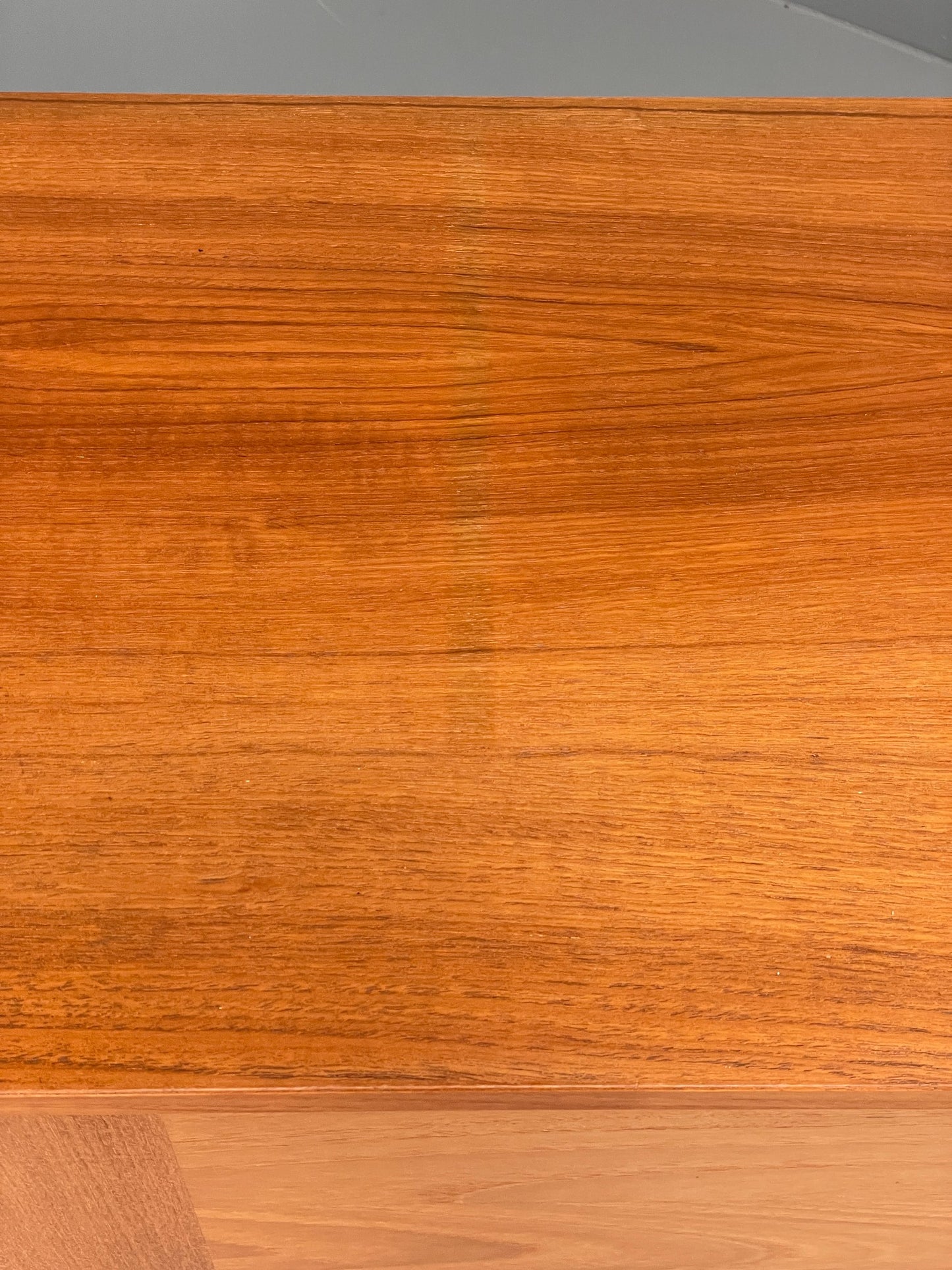 Vintage Teak Sideboard Domino Møbler Danish 1970s Retro Shelving EB12086