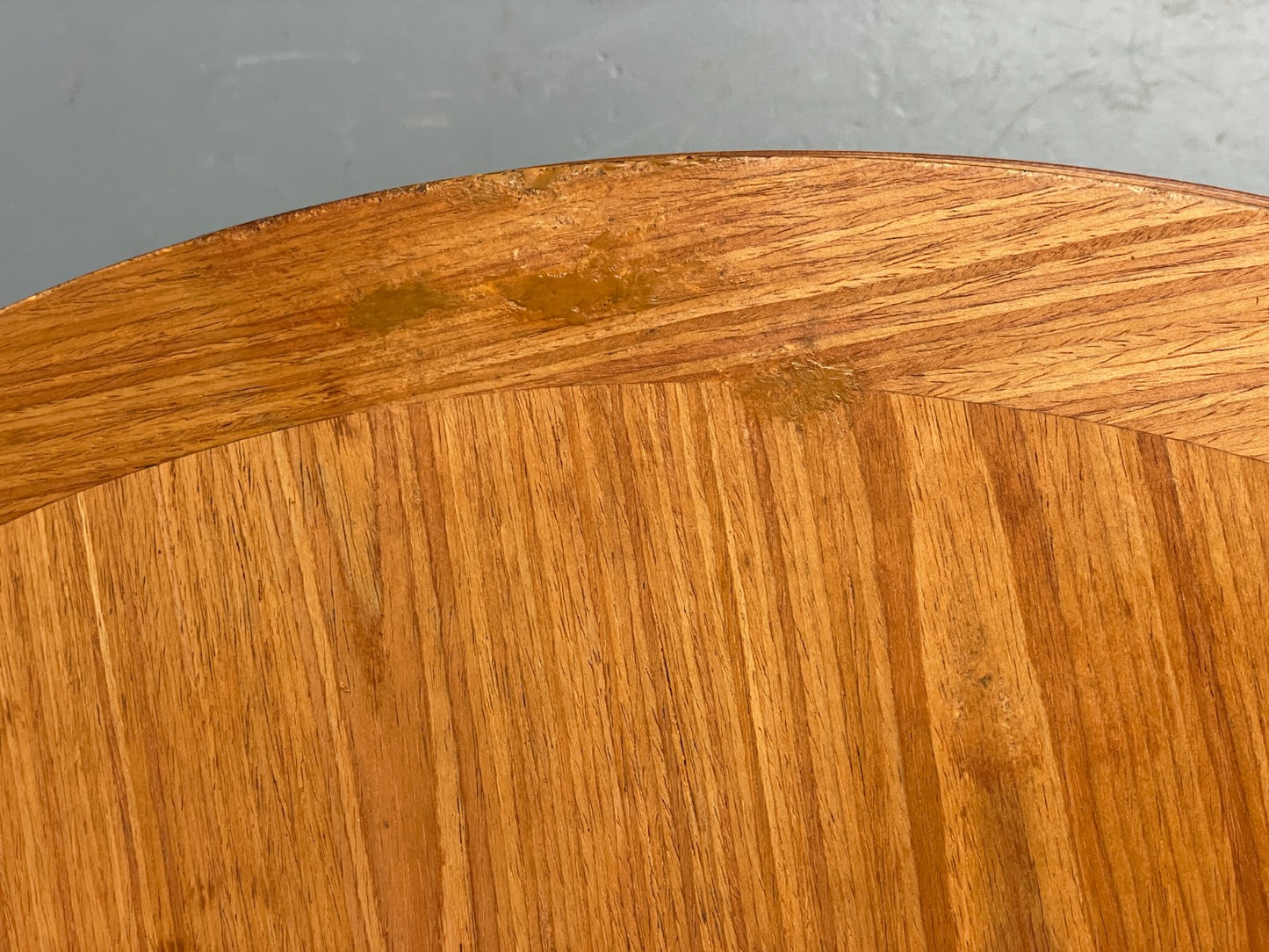 Vintage Circular Coffee Table By Stonehill 1960s Retro Teak Quartered EB12200