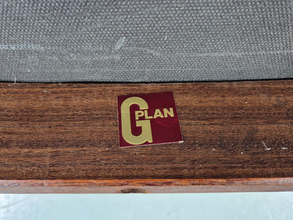 4 Vintage G Plan Dining Chairs Teak Frames Retro 1970s Original EB12175
