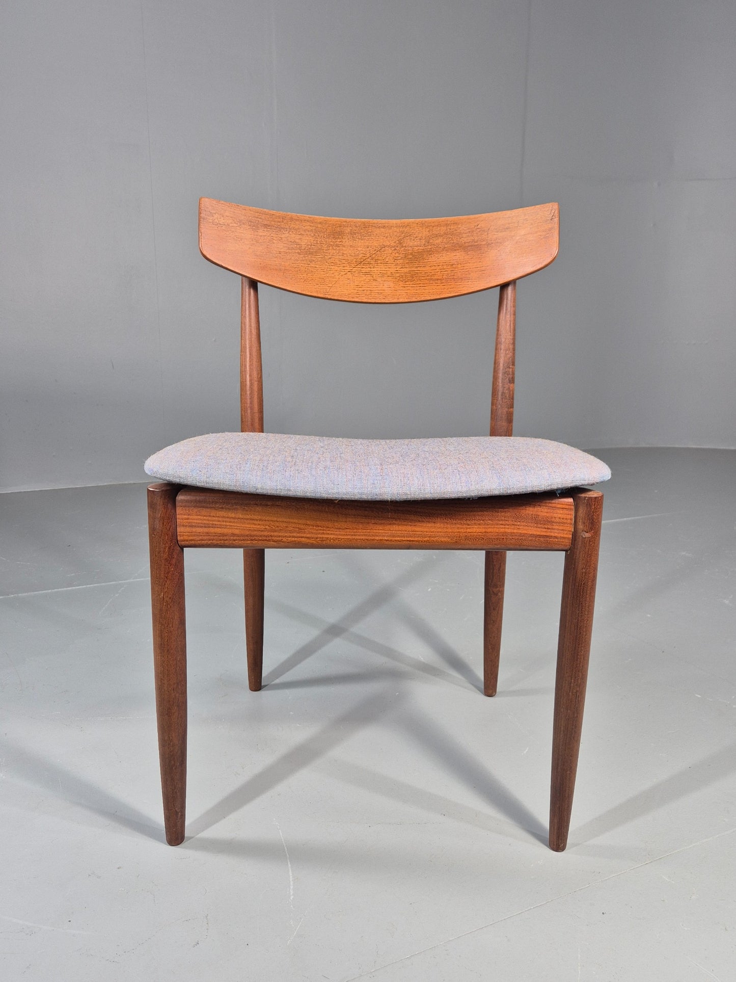 Vintage G plan Danish Design Lounge Chair Teak Frame 1960s New Seat MCM EB11891