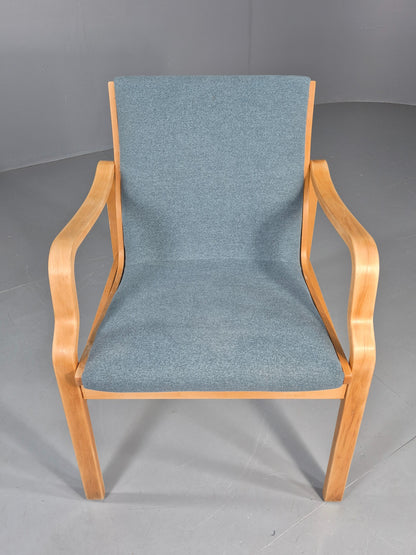 Vintage Danish Bentwood Chair Farstrup Mid Century New Upholstery Retro EB12008