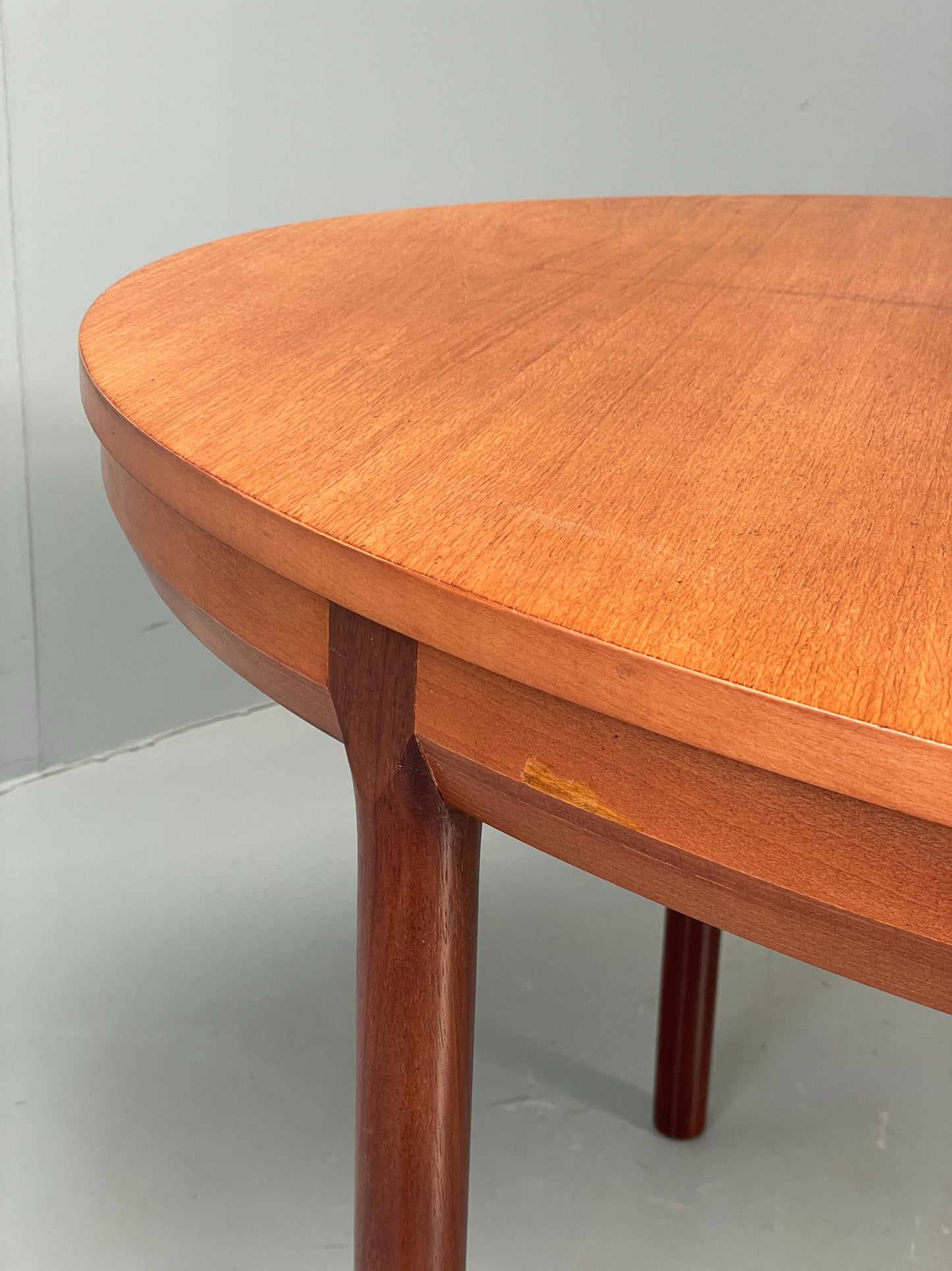 Vintage Dining Table Teak Extending Oval By White & Newton 1960s Retro EB12510
