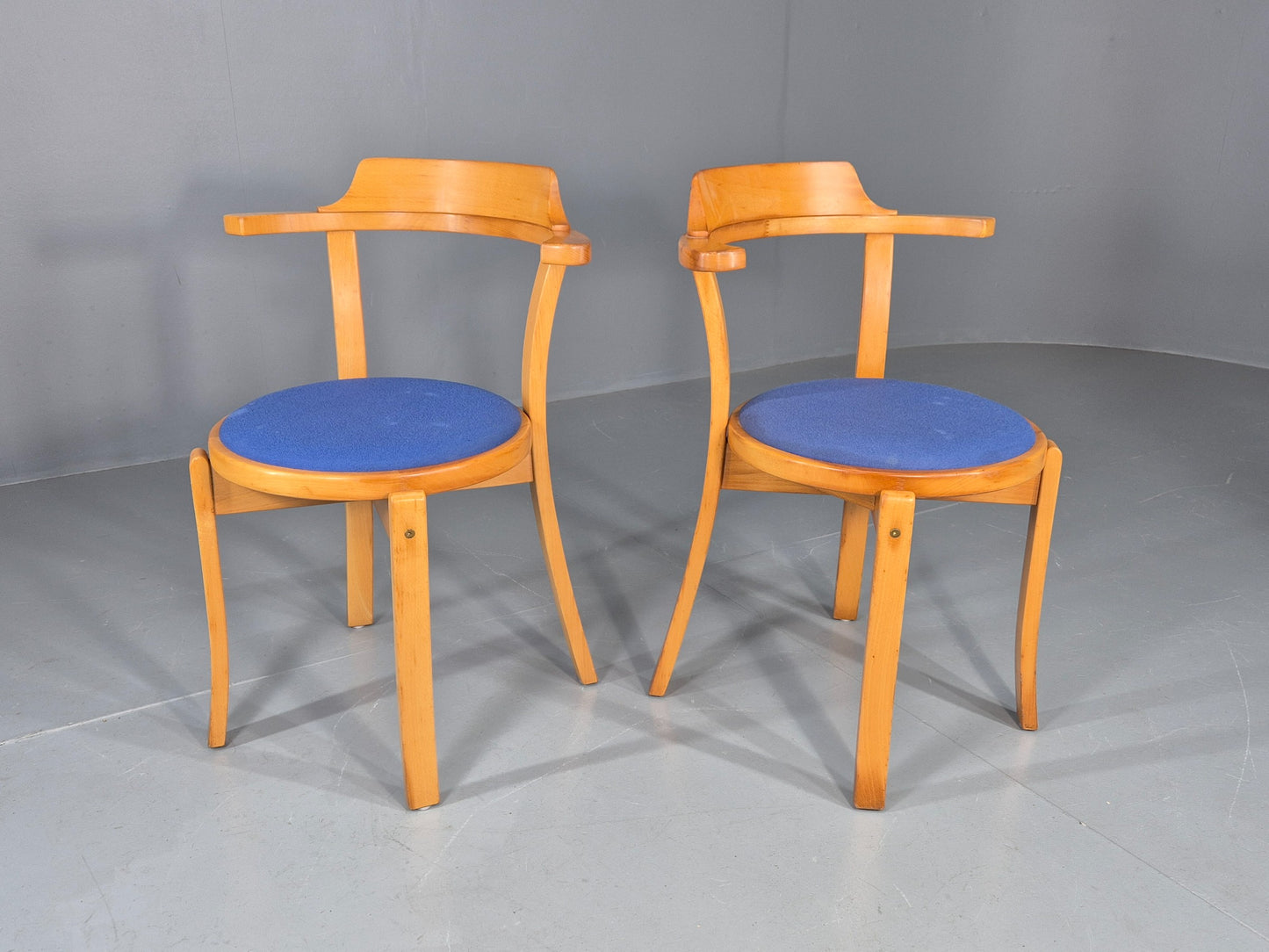 Vintage Mid Century Style Desk Chairs Swedish Kinnarps Retro  EB12140