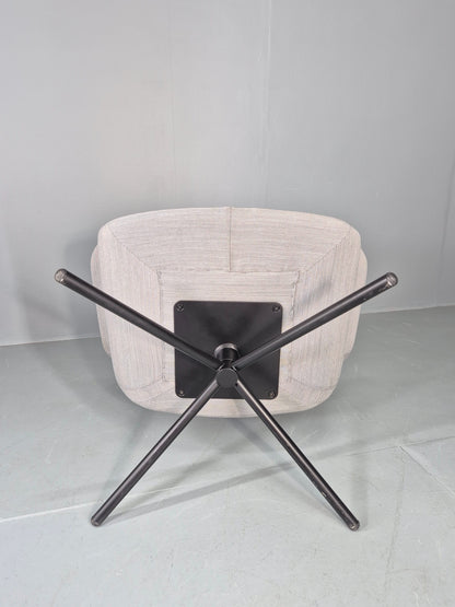 Vintage Swivel Lounge Chair Icons of Denmark Smile Chair Retro Modern EB12854