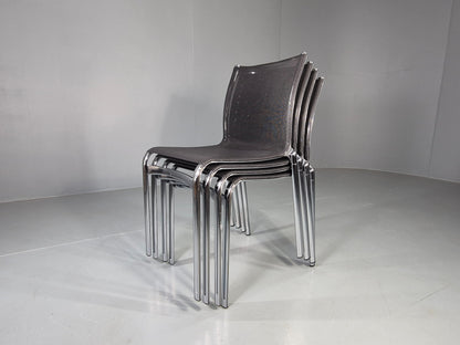 4 Alias High Frame Stacking Chair Italian Design Alberto Meda EB12864