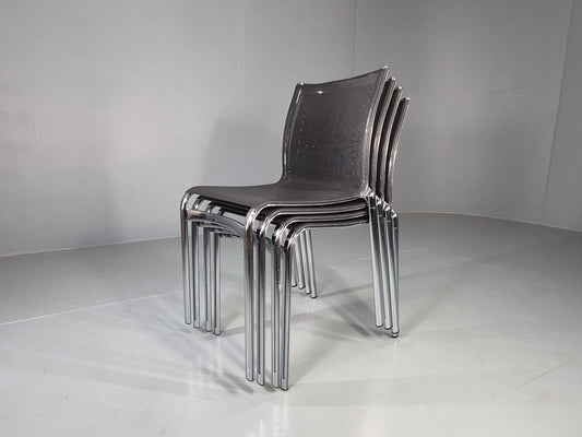 4 Alias High Frame Stacking Chair Italian Design Alberto Meda EB12864