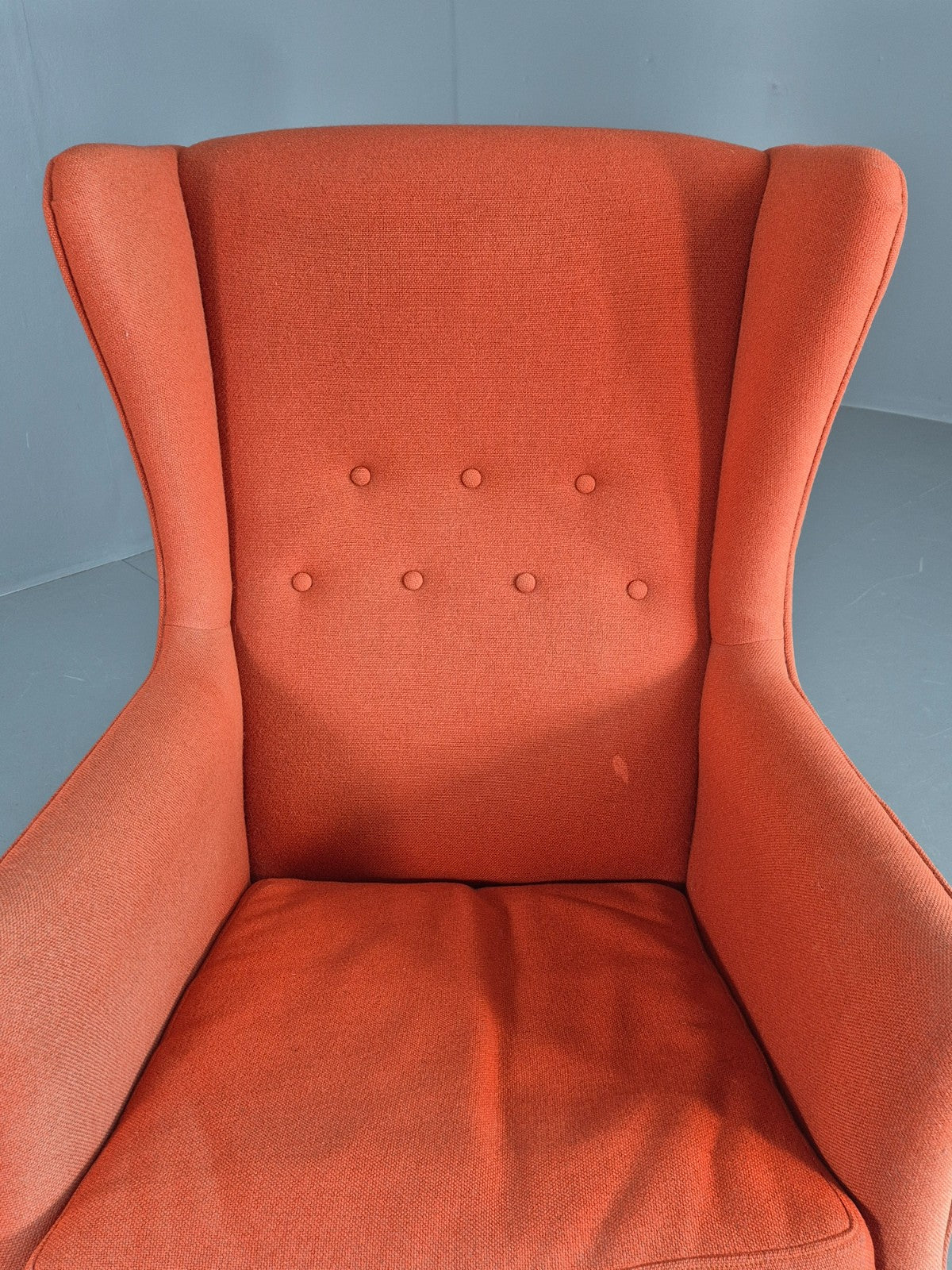 Vintage Midcentury Wing Back Armchair Danish Design 1960s Retro EB12115