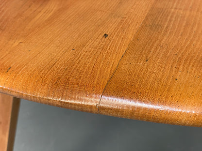 Vintage Ercol Elm Table Blonde Drop Leaf 1960s Mid Century EB12195