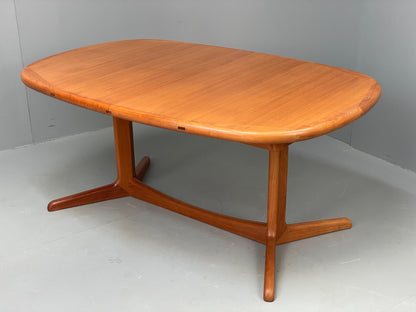 Vintage Dining Table Teak Extending Danish Mid Century Retro 1970s EB12518