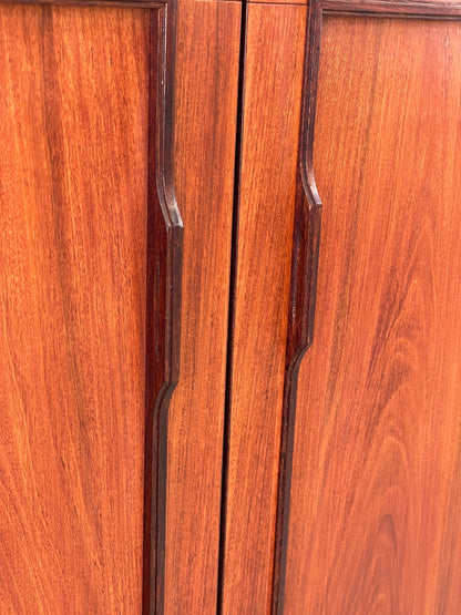 Vintage Danish Cabinet Bookcase 1970s Mid Century Retro EB12333