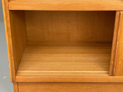 Vintage G Plan Bookcase Oak 1960s Mid Century Glazed Retro Shelving EB12822