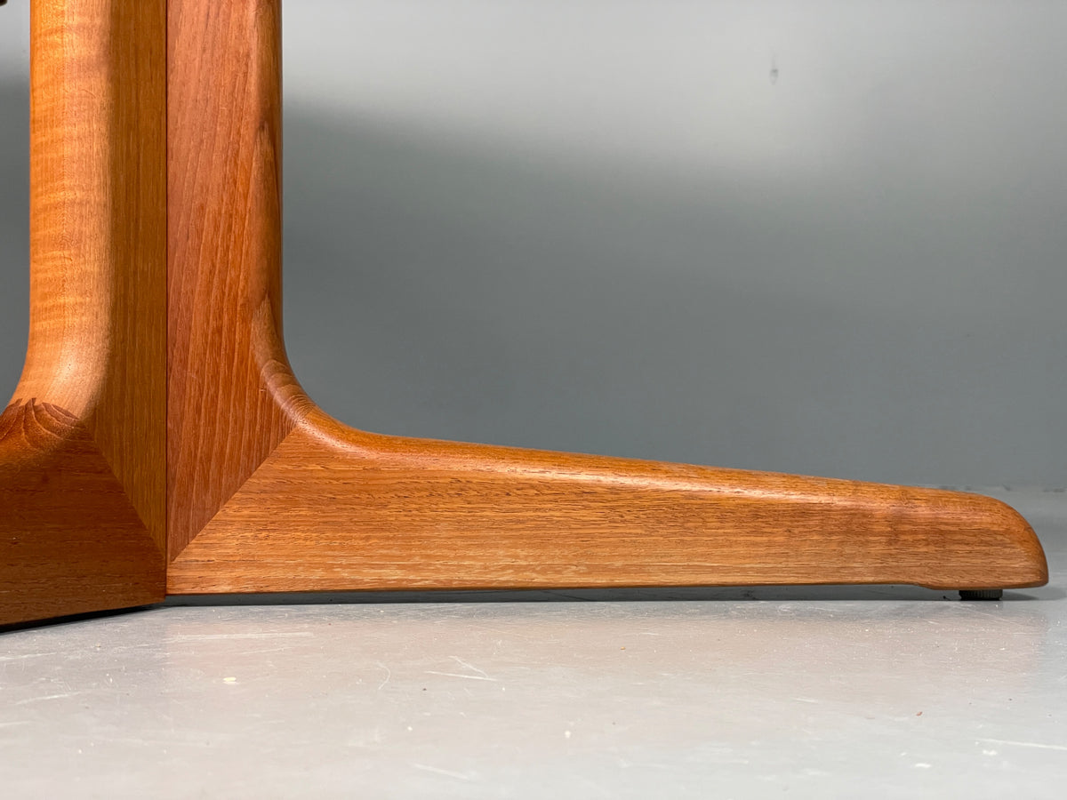 Vintage Teak Dining Table Extending Danish Retro 1970s Teak EB13144