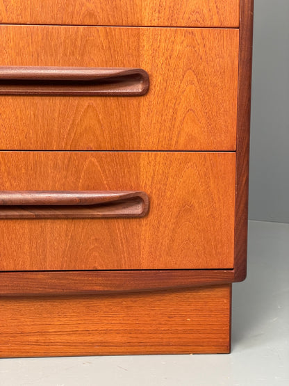 Vintage G Plan Drawers Teak Chest Of Drawers 1960s Fresco Range Retro EB12937