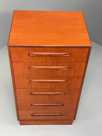 Vintage G Plan Drawers Teak Chest Of Drawers 1960s Fresco Range Retro EB12633