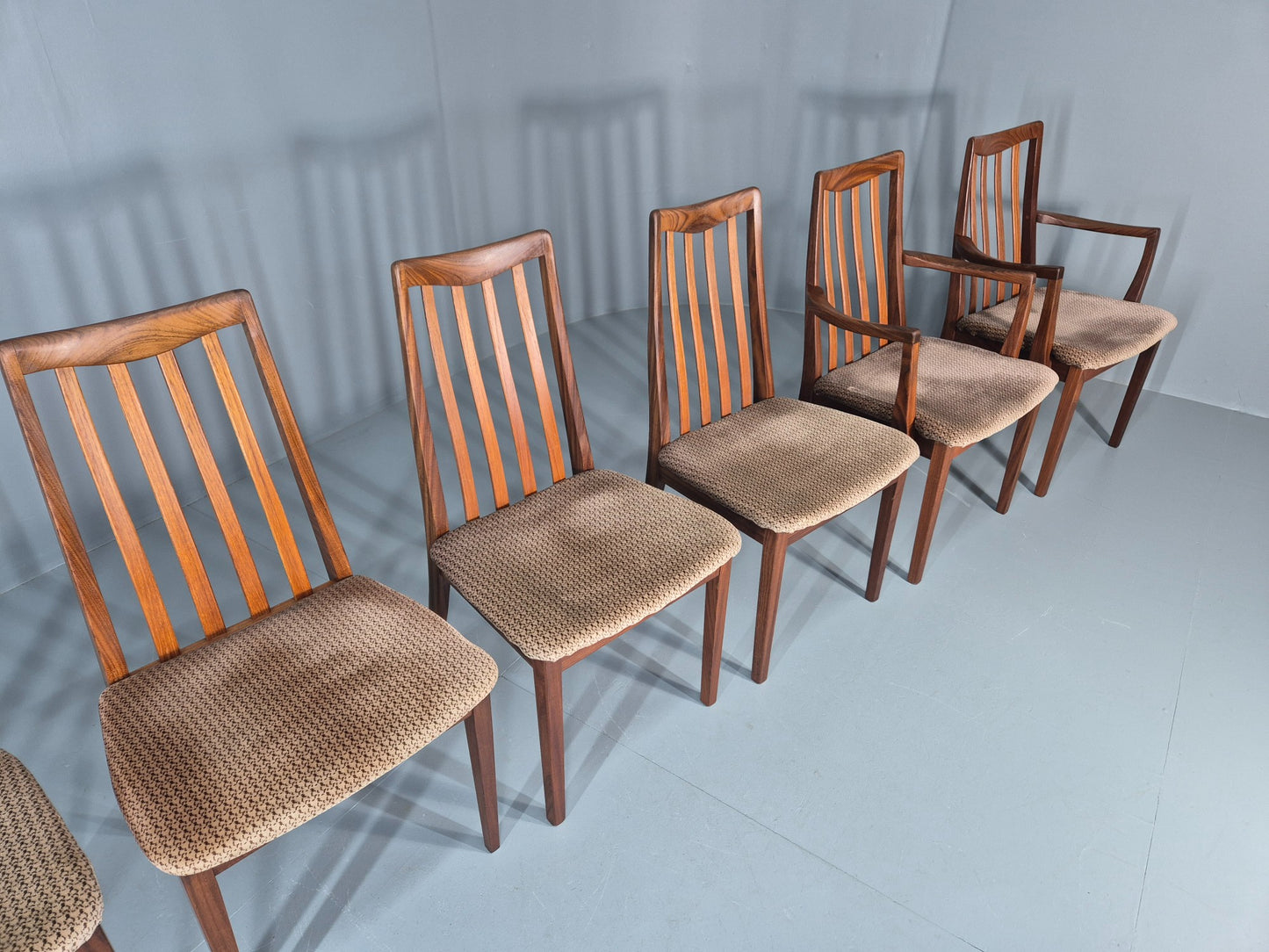 6 G Plan Teak Dining Chairs High Back Fresco Range  19070s Retro EB11611