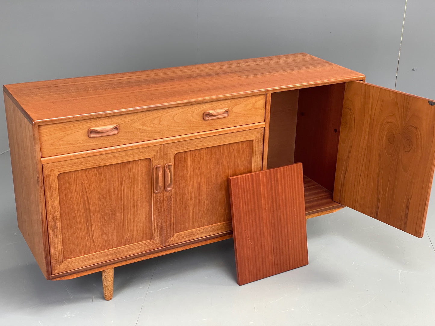 Vintage G Plan Sideboard Teak Fresco Range 1970s Retro Shelving EB11876