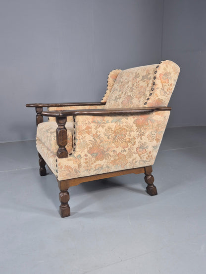 Vintage Danish Lounge Chair 1970s Kjaernaulf Style Retro EB11957