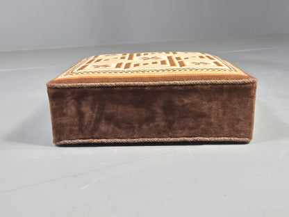 Vintage Danish Folk Art footstool 20th Century  EB12132