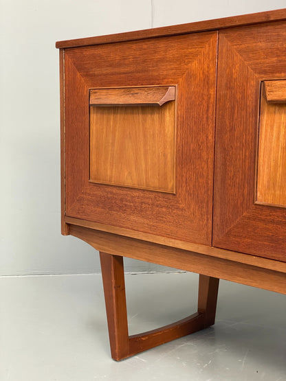 Vintage 1960s Teak Sideboard By Stonehill Retro Mid Century Drawers EB12209