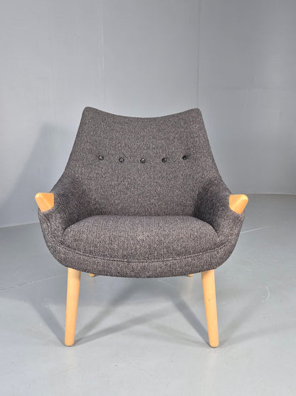 Vintage Mama Bear Matzform Lounge Chair Grey Beech Danish Modern Design EB12314