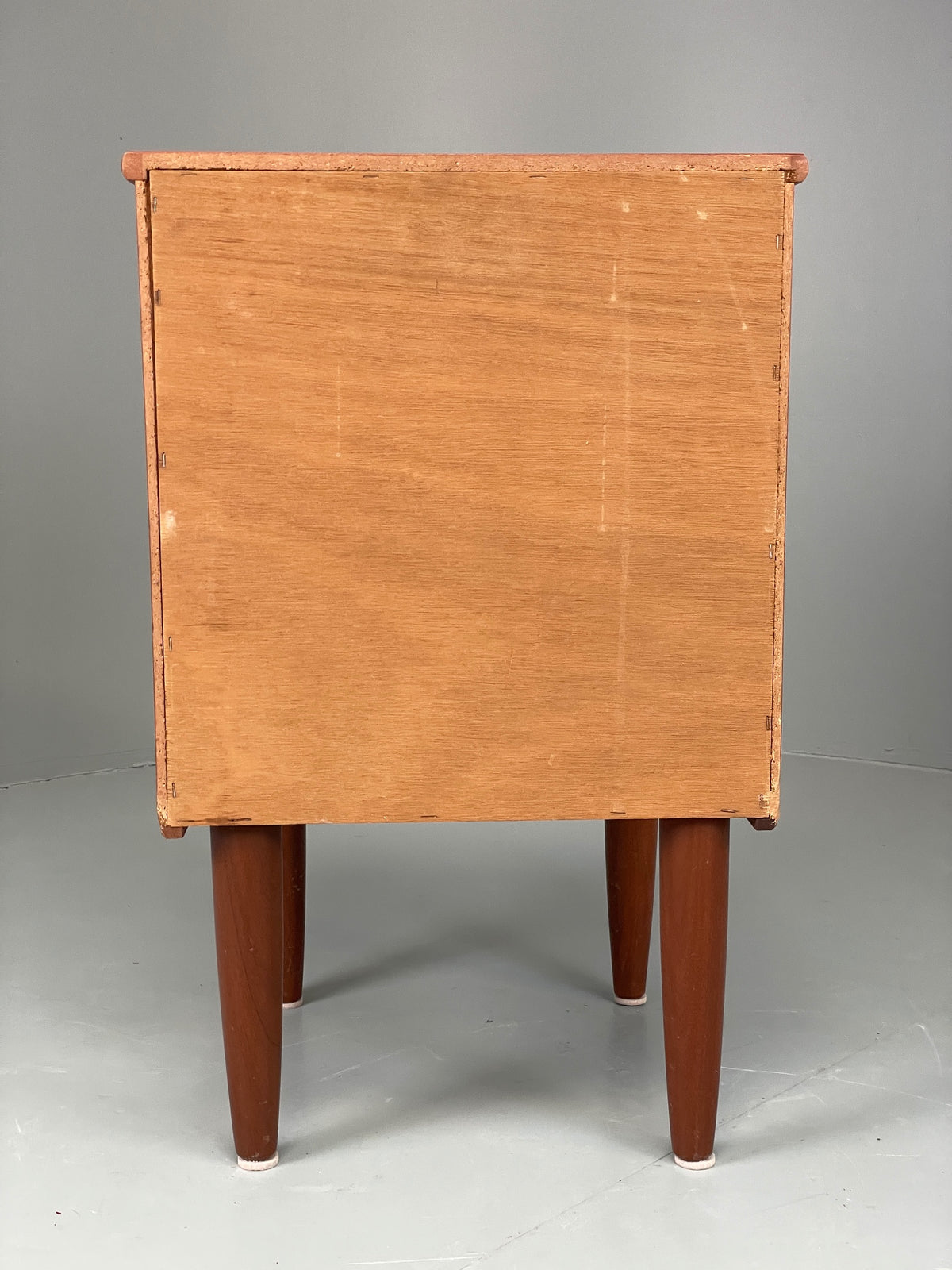Vintage Teak Bedside Cabinet By Shreiber Mid Century Drawer Retro 1960s EB13166