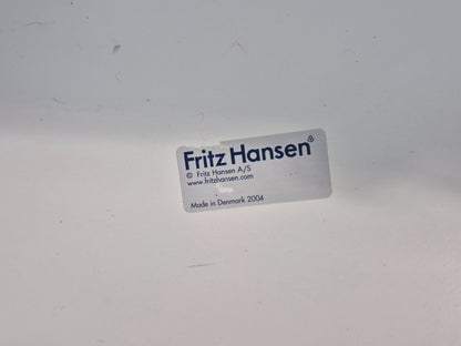 Vintage Fritz Hansen Circular Occasional Table Arne Jacobsen Design EB13001