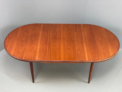 Vintage G Plan Dining Table Oval Teak Fresco Range 1960s EB12298