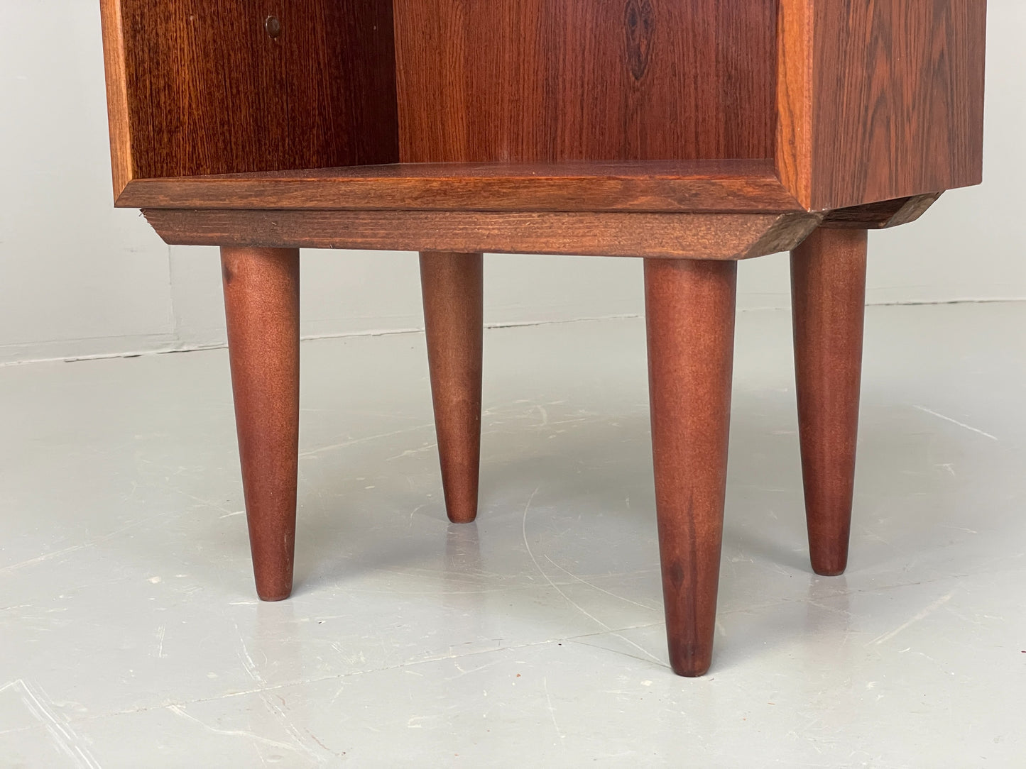 Vintage 1970s Small Bookcase Bedside Unit Retro Danish Hjornebo EB11991