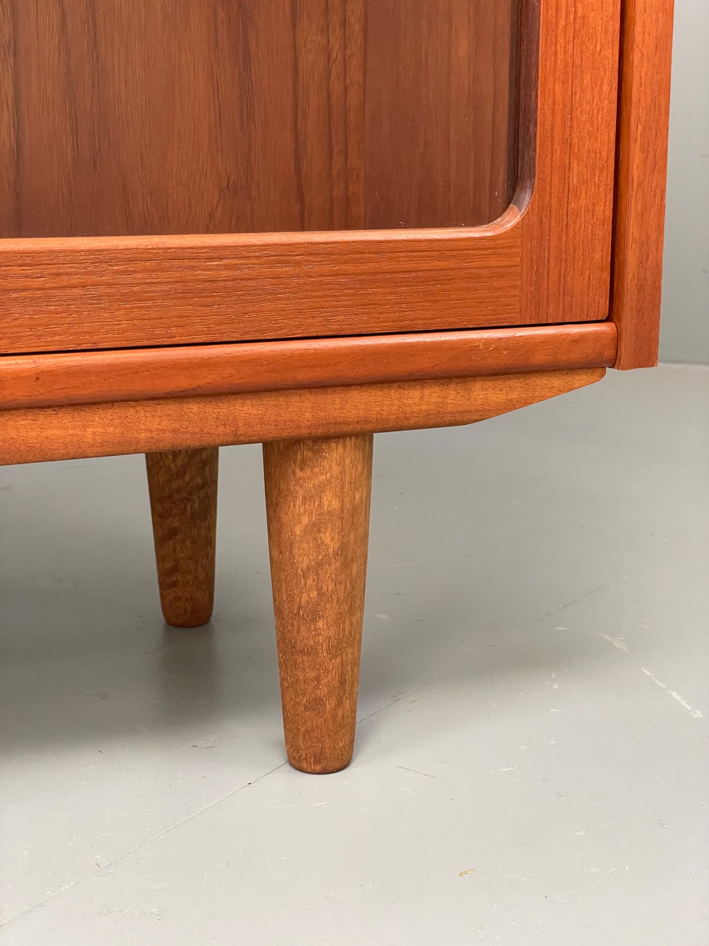 Vintage G Plan Bookcase Teak 1970s Glazed Doors Shelving Mid Century EB12901