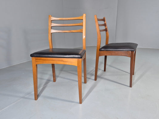 2 Vintage Jentique Dining Chairs Mid Century Design 1960s Retro  EB13026