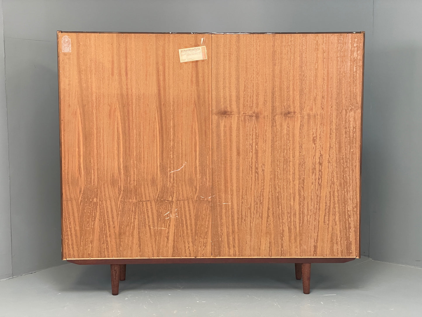 Vintage Hundevad Adjustable Bookcase Shelving 1970s Mid Century Danish EB12905