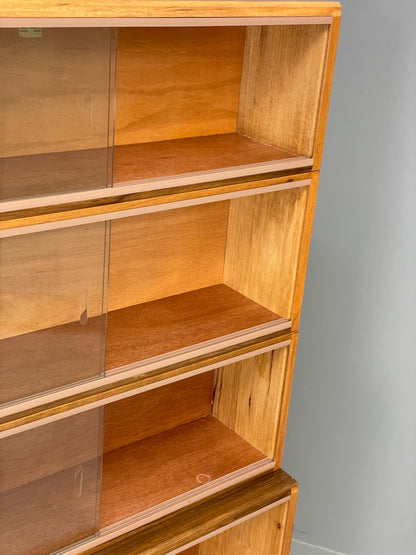 Vintage Simplex Cabinet Bookcase Stacking Modular Retro Mid Century EB13147