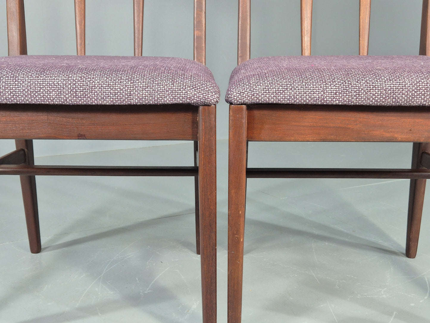 2 Vintage Teak Dining Chairs A Younger J Herbert Design 1970s New Seats EB11768
