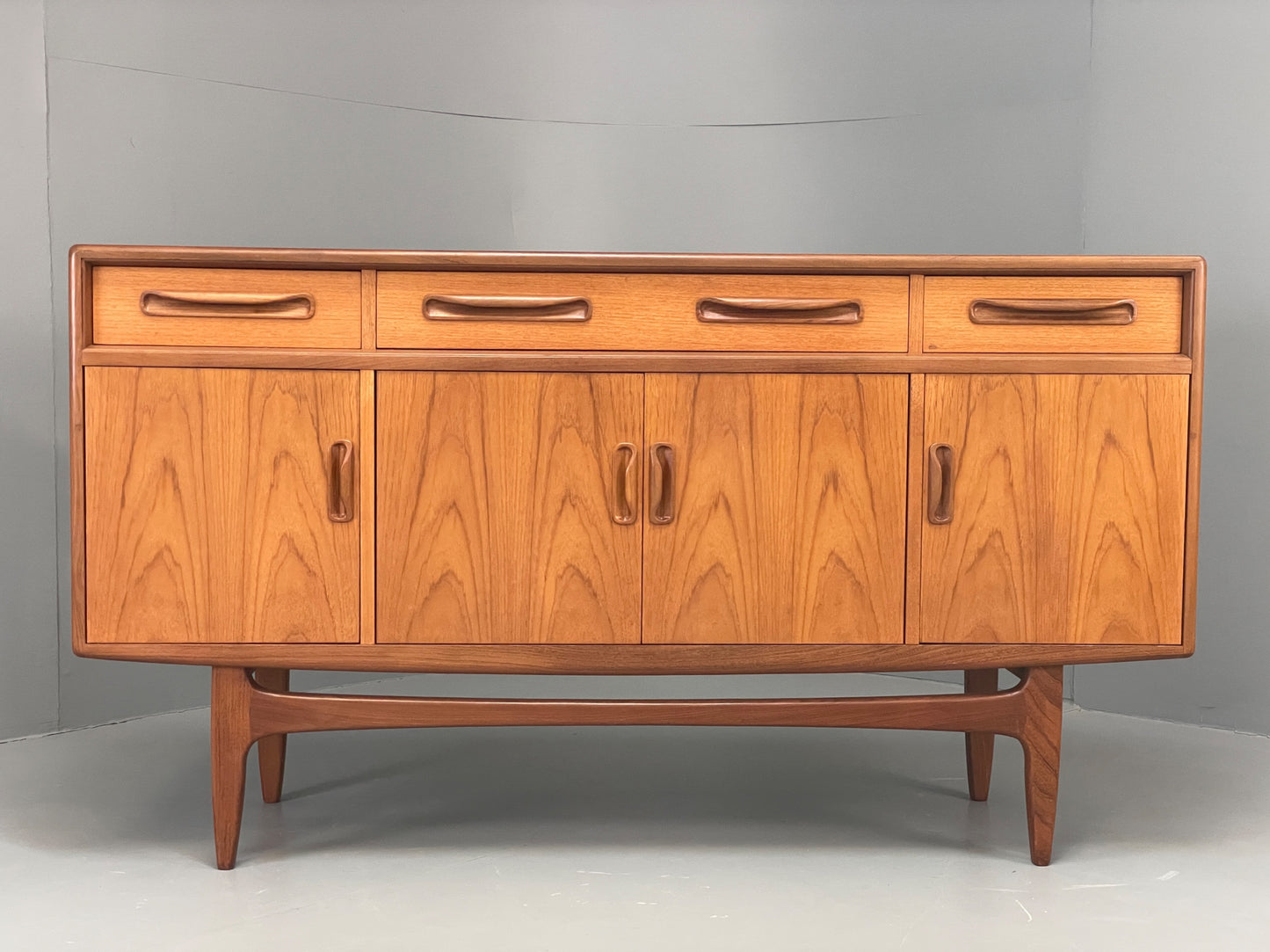 Vintage G Plan Sideboard Teak Fresco Mid Century Retro 1960s Shelving EB12895