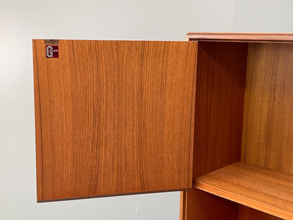 Vintage G Plan Bookcase Teak 1970s Adjustable Shelving Mid Century EB12969