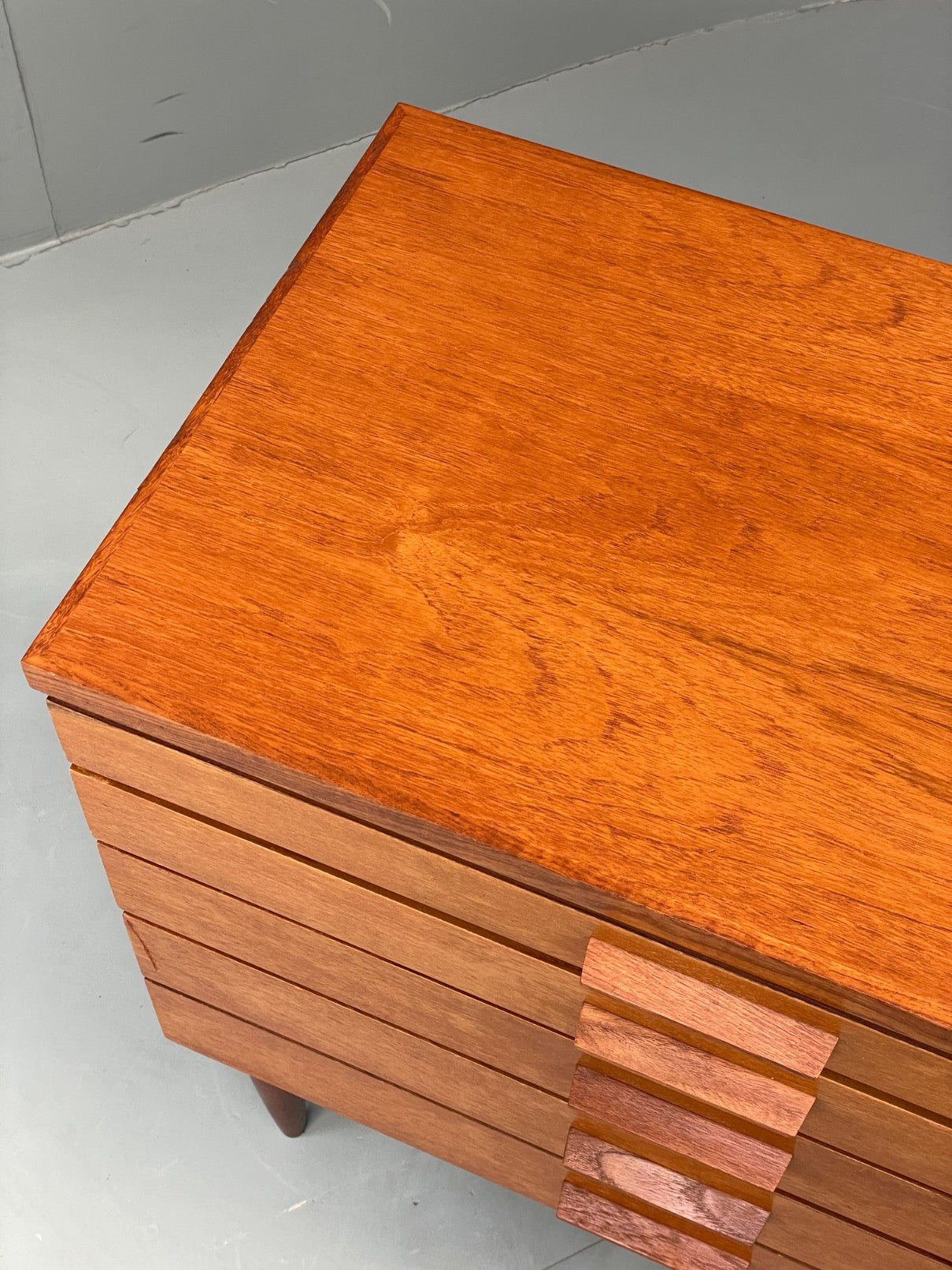 Vintage Chest Of Drawers Teak 1960s Danish Mid Century Bedroom Storage EB12608