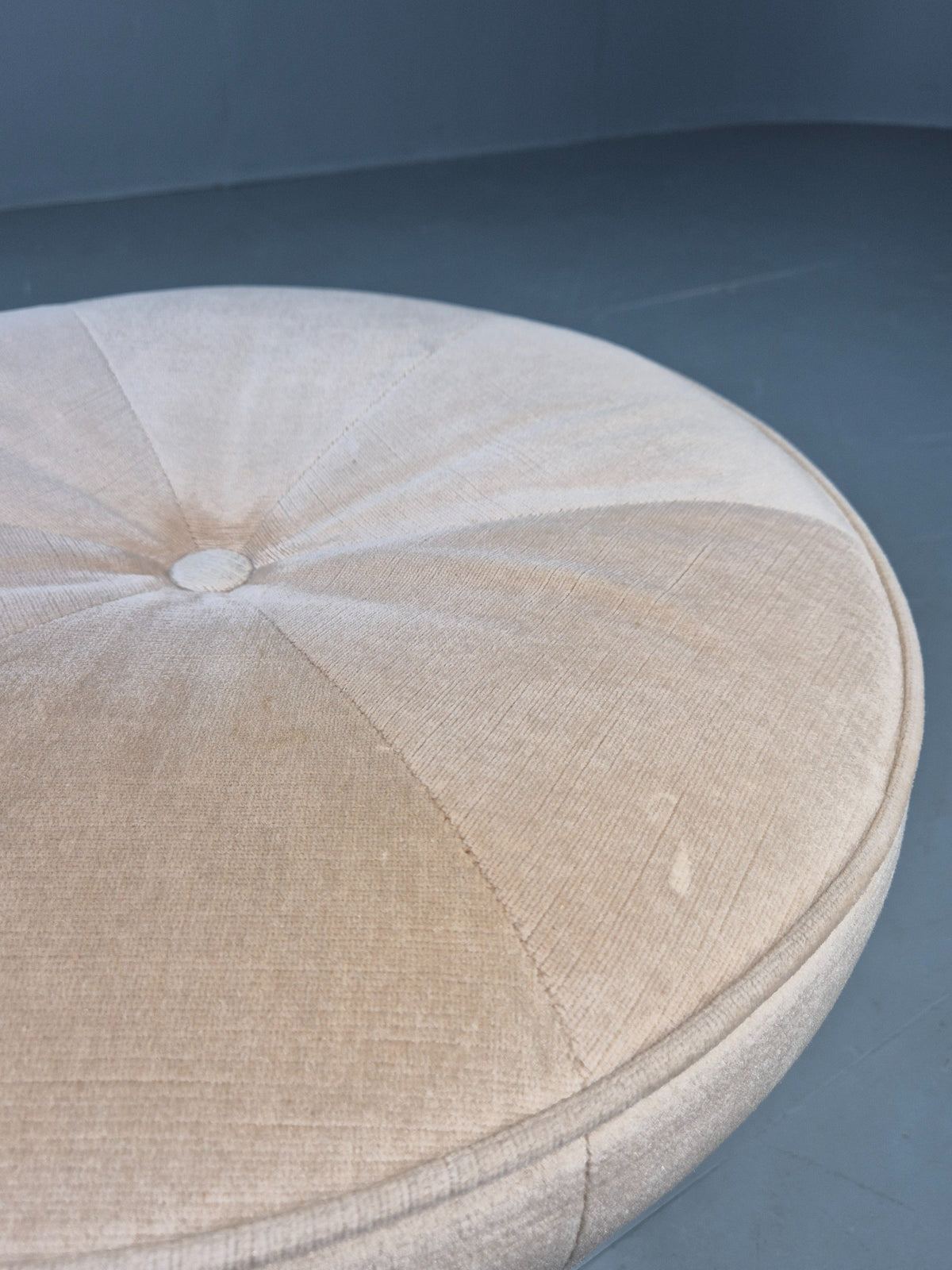 Vintage G Plan Circular Stool Fresco Range 1970s Teak Frame MCM Retro EB13067