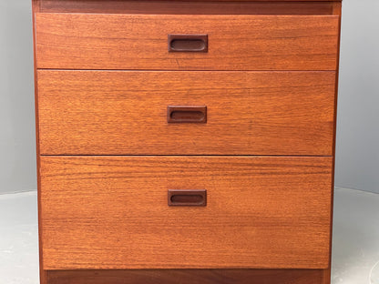 Vintage Chest Of Drawers By Meredew Mirror Teak 1960s Retro Mid Century EB12513