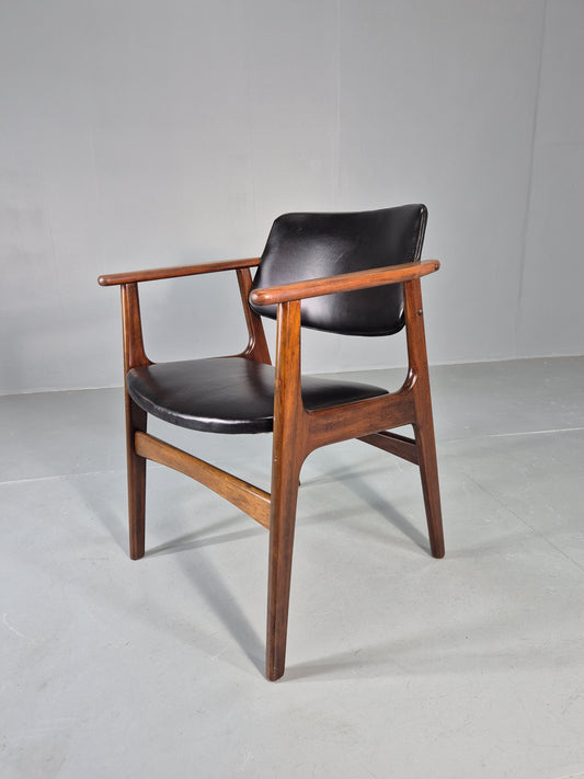 Vintage Mid Century Elbow Chair Arne Vodder Design Vamo 1960s Retro EB13024