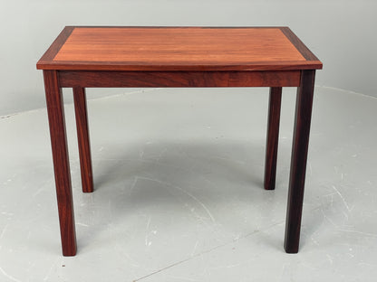 Vintage Danish Coffee Table 1960s Darkwood Mid Century Modern EB12280